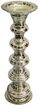 A & B Home Antiqued Silver Candle Holder-0