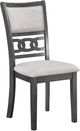 New Classic® Home Furnishings Gia Gray Dining Side Chair-0