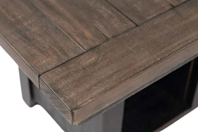 Jofran Inc. Madison County Vintage Black High/Low Extension Table-3