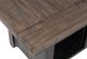 Jofran Inc. Madison County Vintage Black High/Low Extension Table-3