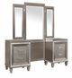 Homelegance® Tamsin Silver-Gray Metallic Vanity with Mirror-0