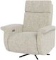 Elran Customizable M0032 Power Fabric Recliner-4