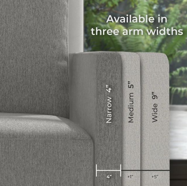 Flexsteel® Flex 5-Piece Gray Modular Sectional-1