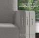 Flexsteel® Flex 5-Piece Gray Modular Sectional-1