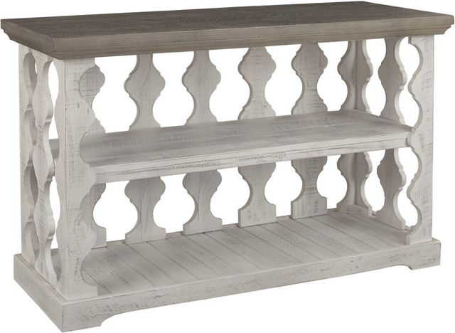 Signature Design by Ashley® Havalance Gray/White Console Sofa Table-0