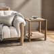 Classic Home Jilian Imperial Brown End Table-1