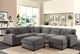 Emerald Home Repose 3-Piece Dark Gray Right-Arm Facing Sectional and Chaise-1