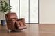 La-Z-Boy® Greyson Caramel Leather Power Rocking Recliner with Headrest-4