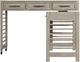 Riverside Furniture Fresh Perspectives Casual Taupe Swivel Desk-3