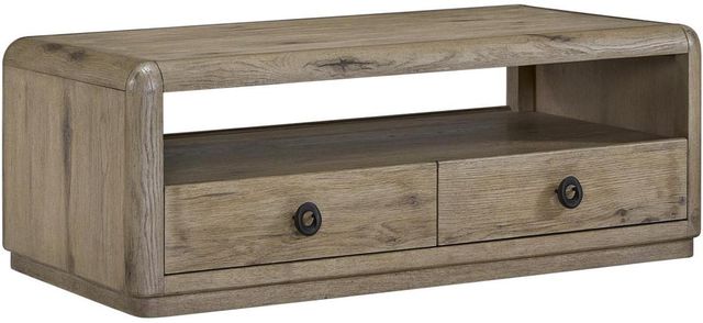 Bernards Pagosa Beige Cocktail Table-0
