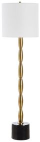 Uttermost® Ezra Antique Brass/Black Buffet Lamp-0