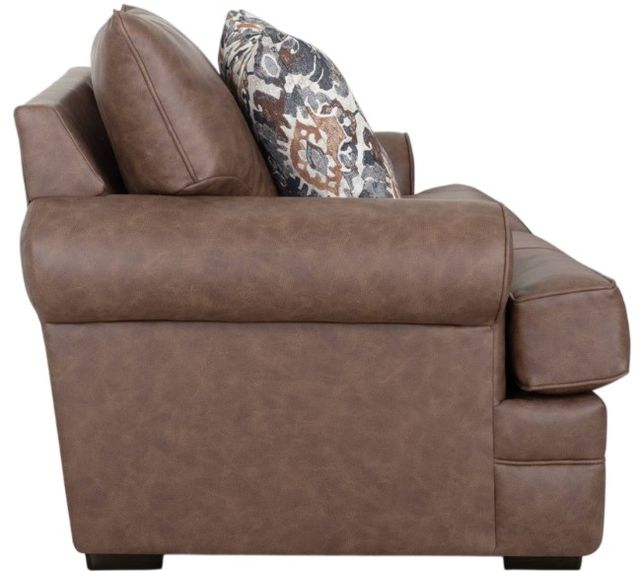 Franklin™ Langston Duvall Vintage Brown Loveseat-3
