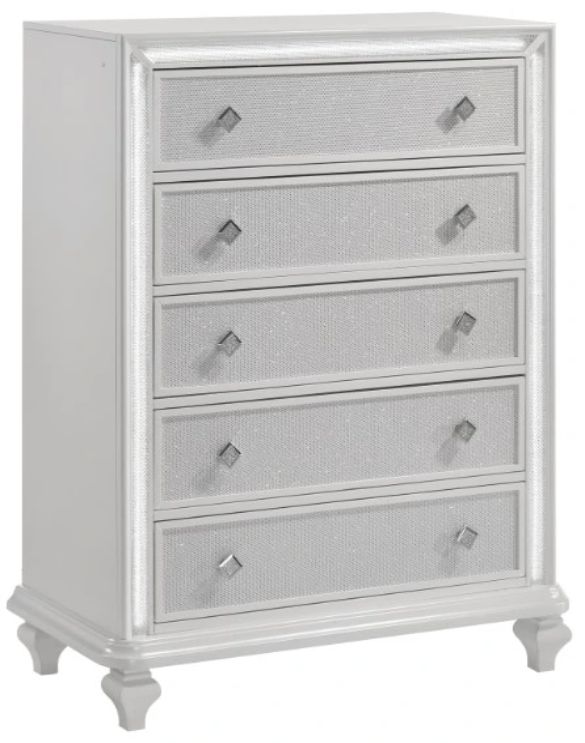 New Classic® Home Furnishings Stardust White Chest-0