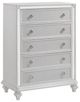 New Classic® Home Furnishings Stardust White Chest-0