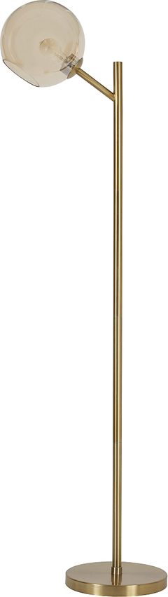 Signature Design by Ashley® Abanson Amber/Gold Floor Lamp