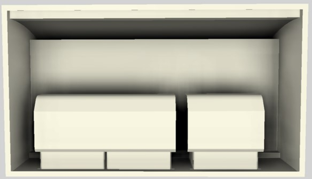 Vent-A-Hood® 42" Biscuit Wall Mounted Range Hood-3