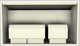 Vent-A-Hood® 42" Biscuit Wall Mounted Range Hood-3