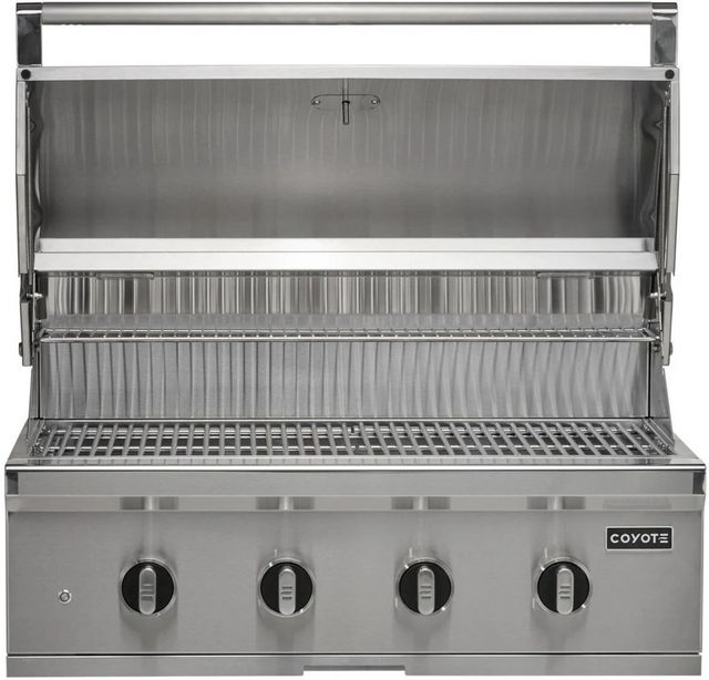 Coyote® CL-Series 36" Built-In Natural Gas Stainless Steel Grill with 4 Infinity Burners-4