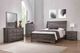 Crown Mark Coralee Gray Nightstand-1