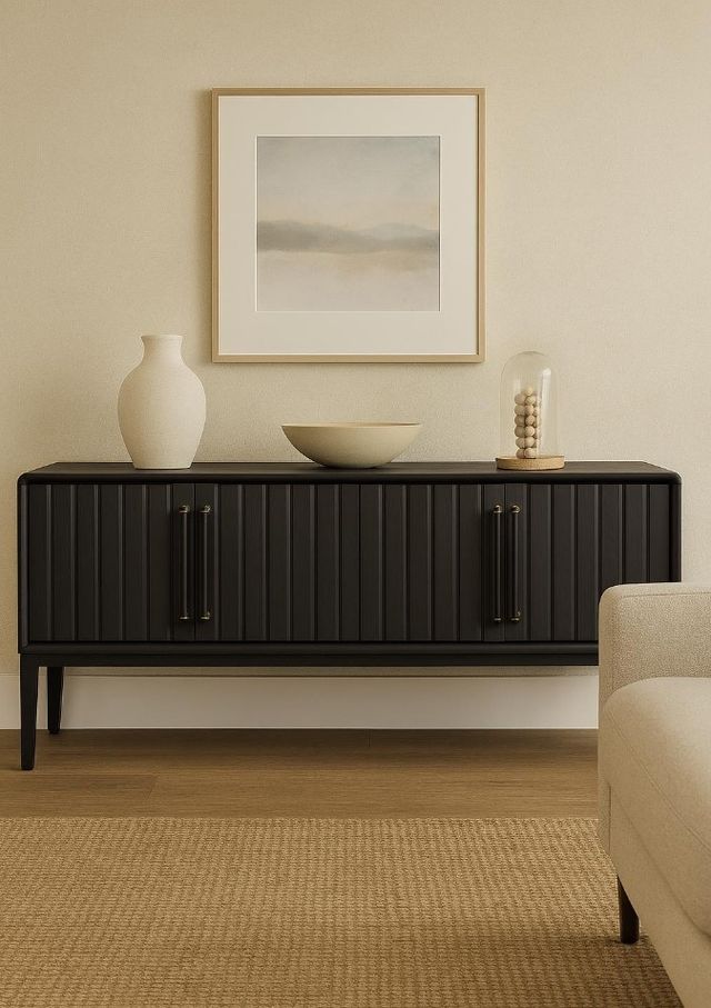 Bernards Elure Peppercorn Console With Power Pack-1