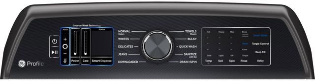 GE Profile™ Diamond Gray Laundry Pair-4