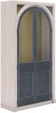 A.R.T. Furniture® Alcove Belgian Ivory/Slate Display Cabinet-0