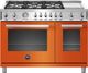 Bertazzoni Professional Series 48" Orange Pro Style Gas Range-0