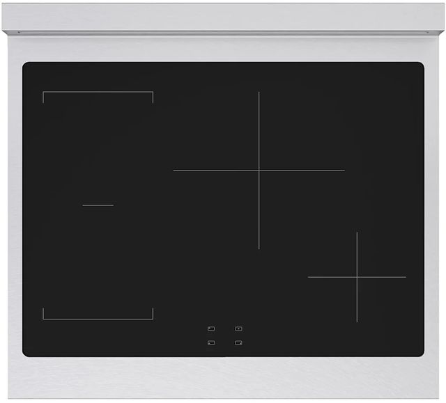 ZLINE Autograph Edition Paramount 30" Satin Stainless Steel Pro Style Induction Range with Polished Gold Accents-1