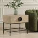 Uttermost® Lunar Wood Side Table with Black Legs-1