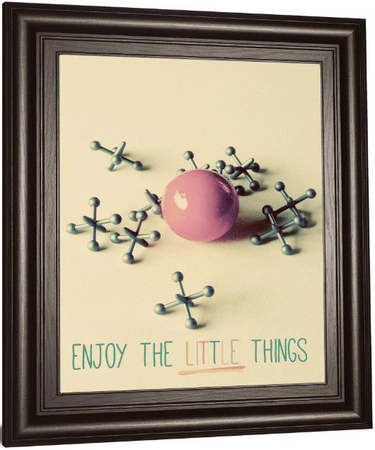 Classy Living Gail Peck Enjoy The Little Things Wall Art-3