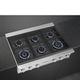 Smeg Portofino 36" Stainless Steel Gas Cooktop-3