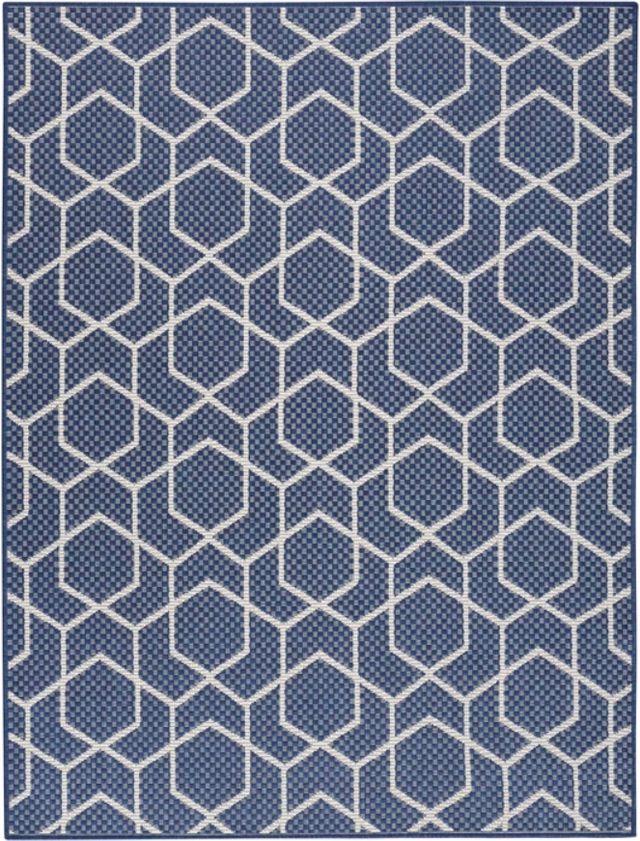 Nourison Home™ Horizon HOZ01 Navy 5'x7' Area Rug-0