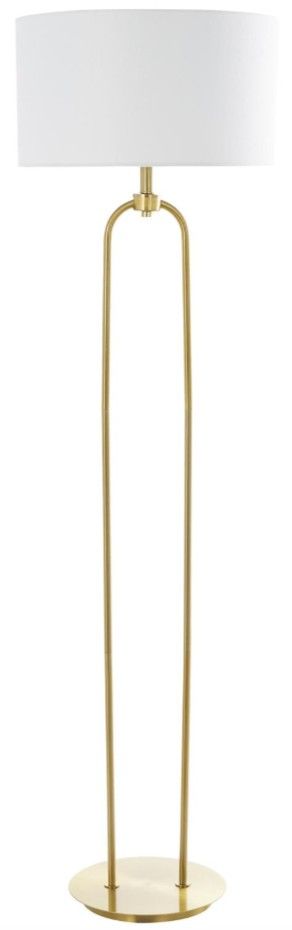 Deco Marche Gold Metal Paper Clip Floor Lamp-0