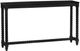 Crestview Collection Meridian Painted Black Console Table-0