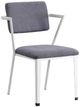 ACME Furniture Cargo 2-Piece Gray/White Dining Arm Chair-0