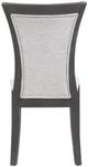 New Classic® Home Furnishings Flair 2-Piece Gray Dining Chair Set -4