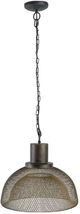 A & B Home Black Metal Netted Chandelier-0