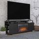 Ameriwood Home Mason Black Oak 65'' Electric FireplaceMedia Concole-2