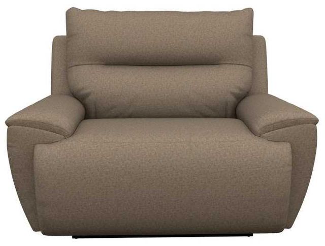 La-Z-Boy® Palmer Cocoa Power Reclining Chair and a Half with Headrest and Lumbar-1