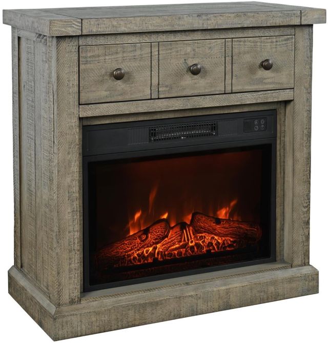 Jofran Inc. Telluride Driftwood 32" Fireplace-0