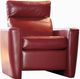 Jaymar Walt Softy Red Gr. 20 Occasional Motion Chair-0