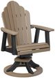 Berlin Gardens Cozi Back Swivel Rocker Dining Chair -0