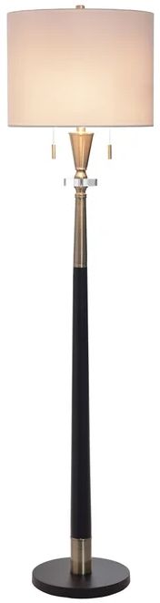 Stylecraft Larson Gold Floor Lamp-1
