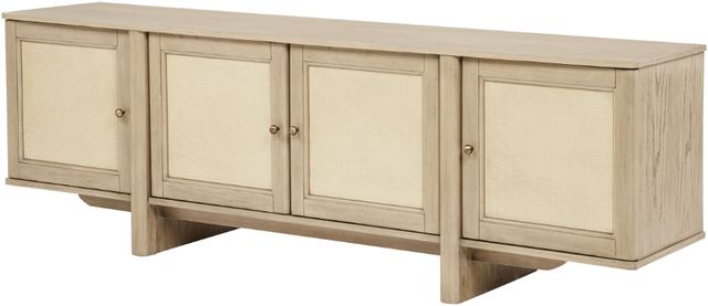 Coaster® Kailani Beige Oak 79" TV Stand-2