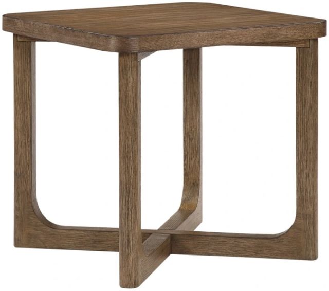 Homelegance® Blake Light Brown End Table-0