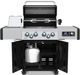 Broil King® Regal™ Q 490 Pro 4-Burner Black Freestanding Natural Gas Grill-1