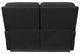 La-Z-Boy® Finley Onyx Leather Power Wall Reclining Loveseat with Headrest and Lumbar-4