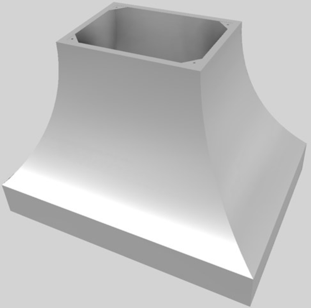 Vent-A-Hood® Designer Series 42" Stainless Steel Island Range Hood-2