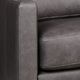 Campio Furniture Legacy Leather Riley Black Sofa-1