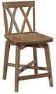 Archbold Furniture Customizable Amish Essentials Emmett Swivel Stool-0